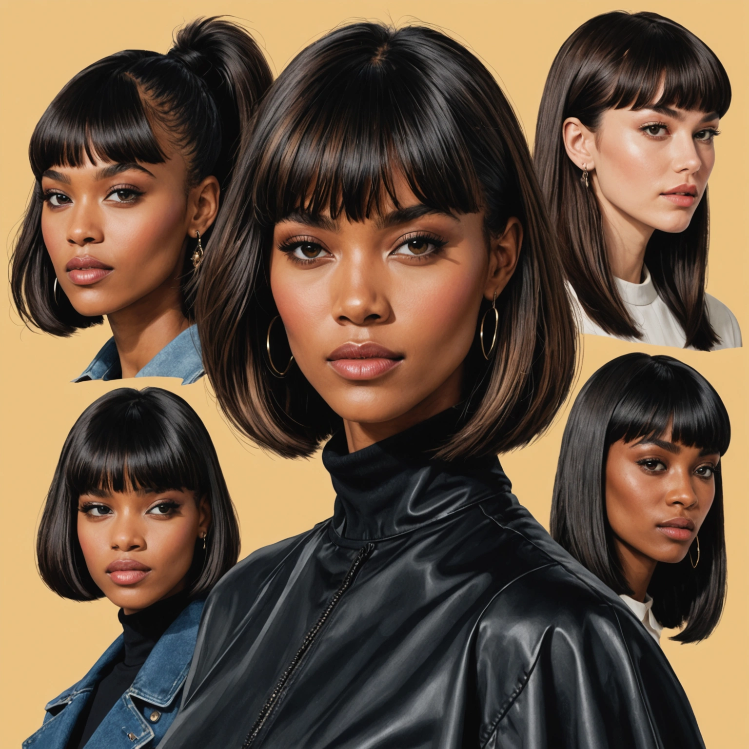 Идеальная прическа: как выбрать подходящую челку для вашего образа