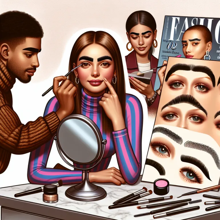 Мода на тонкие брови: Возвращение тренда или временное увлечение?