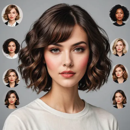 Идеальные стрижки и прически для сердцевидного лица: как подчеркнуть вашу индивидуальность в 2025 году