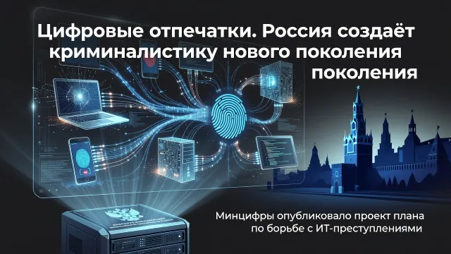 Цифровые отпечатки. Россия создаёт криминалистику нового поколения